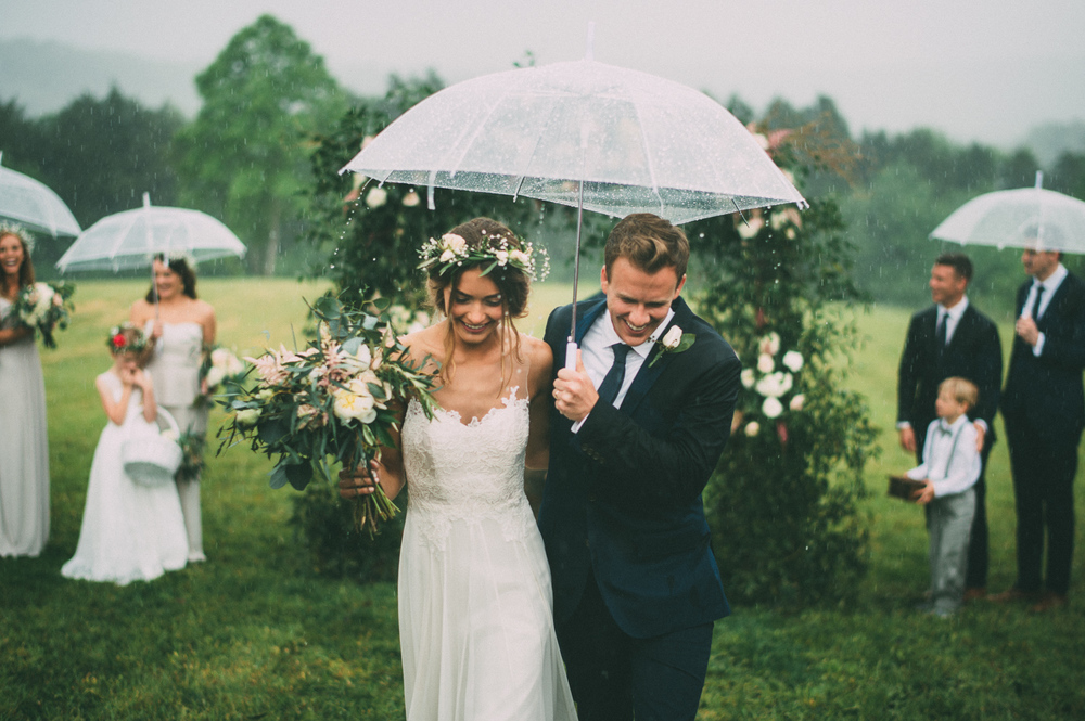 rain on your wedding day